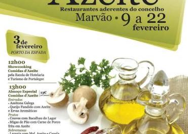 Marvâo potencia el turismo gastronómico con una quincena dedicada al aceite de oliva virgen extra