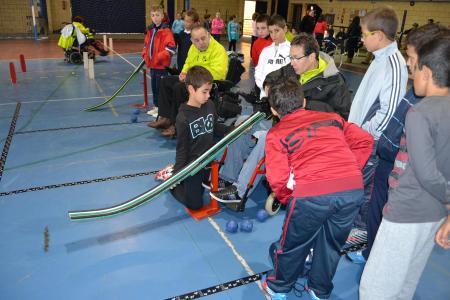 El colegio Virgen de Argeme de Coria acoge el programa de la Fundación Jóvenes y Deporte Supercapaces