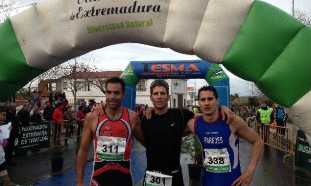 Montero y Águeda Rodríguez se proclaman Campeones de Extremadura de Duatlón Sprint en Torrejoncillo