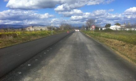 Diputación de Cáceres anuncia la conclusión inminente de las obras de la carretera de La Moheda