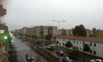 El Centro de Urgencias 112 establece la alerta amarilla por lluvias en el norte de Cáceres y el sur de Badajoz