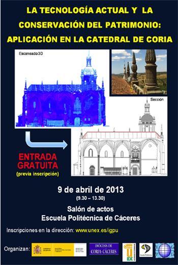 La Universidad de Extremadura celebra una jornada sobre el estudio de la catedral de Coria