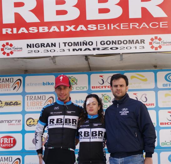 El placentino Pedro Romero, del Maat International-Extremadura, vence en la Rías Baixas Bike Race