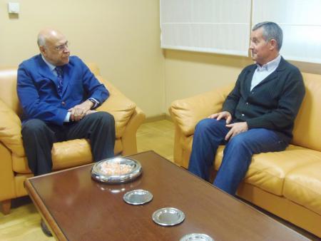 Echavárri recibe al presidente de Acorex e insiste en la necesidad de apostar por la integración cooperativa