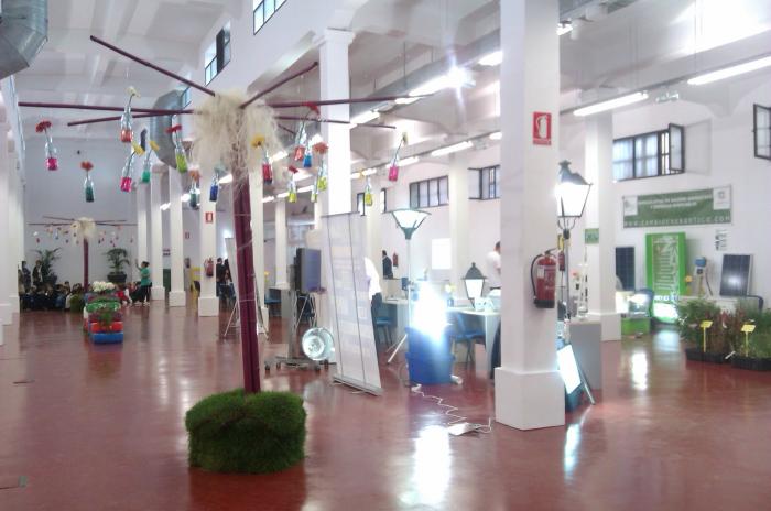 La sala diáfana del mercado de Abastos de Plasencia se estrena con el congreso de recursos sostenibles