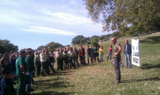 La Mesa de Protección de la Dehesa celebra una jornada técnica en el monte público Valcorchero de Plasencia