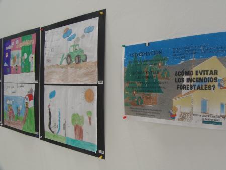 Más de 300 niños participan en el concurso de pintura para concienciar sobre la prevención de incendios