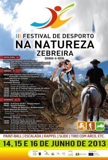 La localidad rayana de Zebreira acoge este fin de semana el III Festival del Deporte