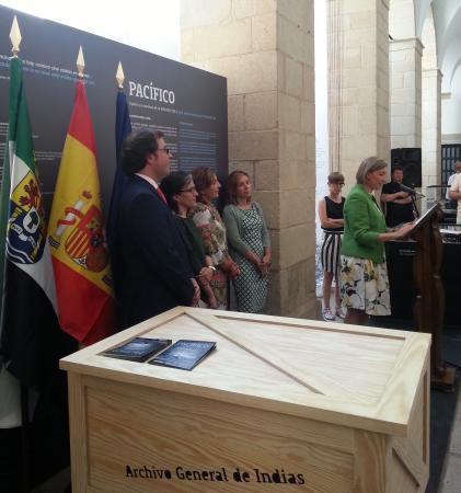 Nogales reivindica en Trujillo los lazos culturales y económicos de Extremadura con Latinoamérica