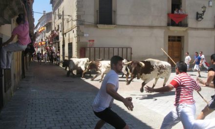 El toro de la Juventud Cauriense protagoniza el segundo encierro más rápido de San Juan 2013
