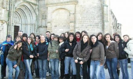 Alumnos del instituto de Les Herbiers participan en un intercambio cultural con el instituto Alagón de Coria