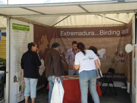 El Club Birding in Extremadura comparte su experiencia en el Festival Ornitológico de Sagres