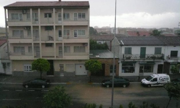 El 112 Extremadura activa la alerta amarilla por fuertes lluvias en distintos puntos de la comunidad autónoma