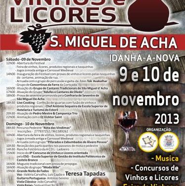 San Miguel de Acha celebrará el fin de semana el Festival de los Vinos y Licores con degustaciones y catas