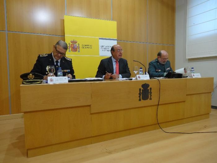 El delegado del Gobierno anuncia que la región cumple 21 meses como la más segura de España