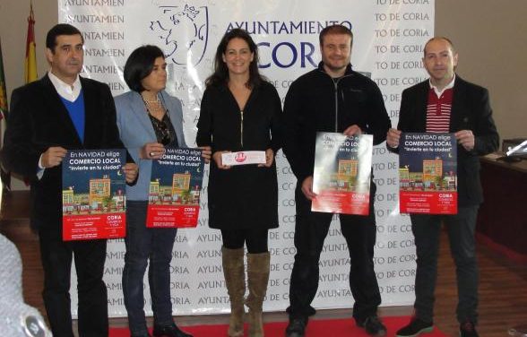 Los comercios de Coria sortearán 6.000 euros en cheques regalo durante la campaña navideña