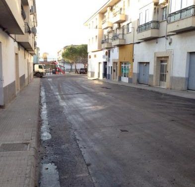 Las obras de asfaltado de 20 calles de Coria estarán finalizadas antes de final de año