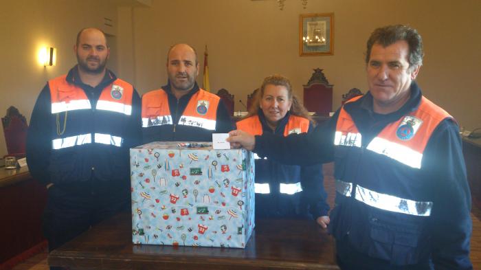 El boleto 008508 resultó ganador del sorteo de la cesta de Navidad de Protección Civil
