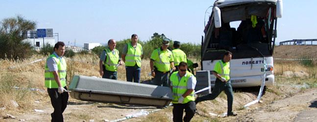 Condenan al conductor del autobús accidentado en Miajadas en 2009 que ocasionó tres muertos