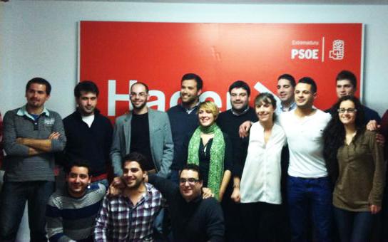 Juventudes Socialistas de Plasencia elige a Roberto Rivero como nuevo secretario general