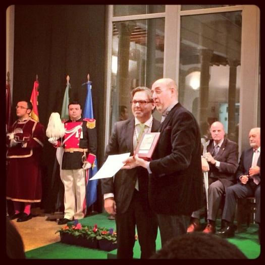 Plasencia entrega los premios San Fulgencio 2014 en una gala emotiva donde se homenajeó a Manuel Veiga