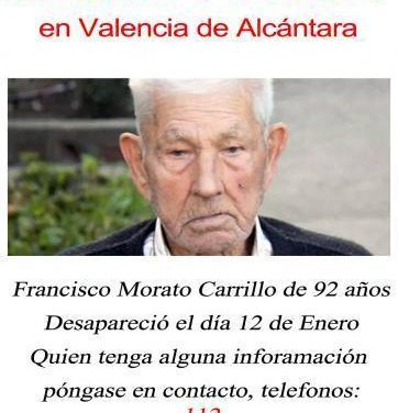 Grupos de cazadores se sumarán con perros a la búsqueda del anciano de Valencia de Alcántara