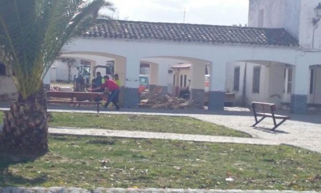 El Ayuntamiento de Coria pone en marcha las obras de adecentamiento de Rincón del Obispo