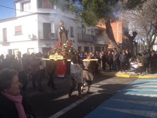 Moraleja celebra la fiesta tradicional de San Blas con música, dulces típicos y sin ningún incidente