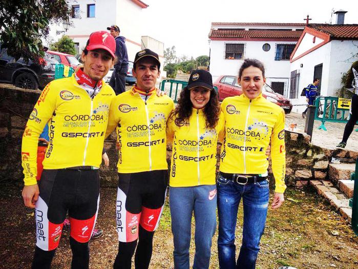Extremadura MTB Team domina la I Vuelta Córdoba BTT con las parejas Romero-De la Peña y Bouhet-Alonso