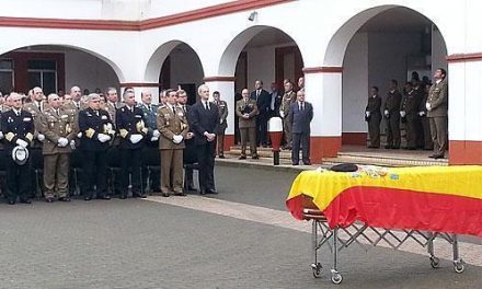 El militar extremeño fallecido en Líbano recibe a título póstumo la cruz al mérito militar con distintivo amarillo