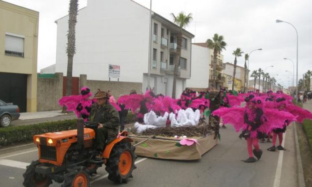 El grupo «Guamanbi» se hace con el primer premio del Gran Desfile de Carnaval de Moraleja