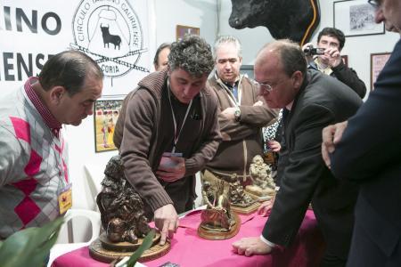 Monago inaugura la I Feria Internacional del Toro de Coria que se desarrolla durante este fin de semana