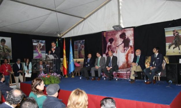 Monago inaugura la I Feria Internacional del Toro de Coria que se desarrolla durante este fin de semana