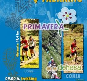 Coria acogerá el II Trail Running y Trekking “Primavera en la Dehesa” organizado por ADESVAL