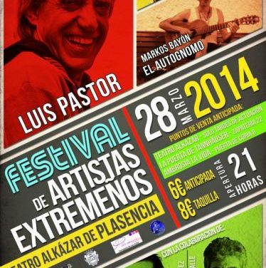 El I Festival de Artistas Extremeños reunirá el viernes en Plasencia a tres generaciones de cantautores