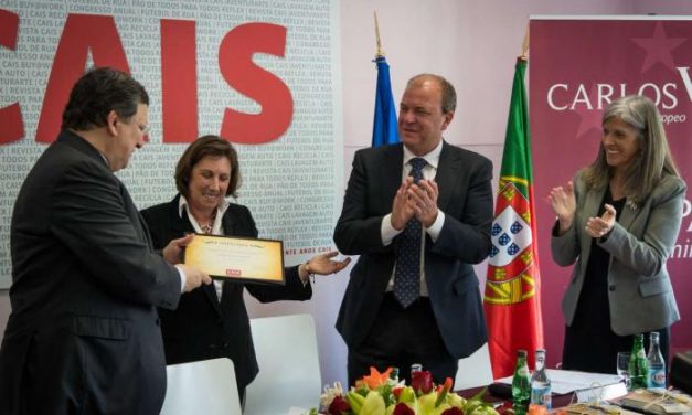 El presidente Monago entrega  el Premio Europeo Carlos V a Jose Manuel  Durao Barroso