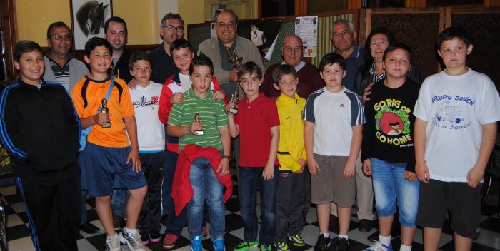 Justo Navas y Ángel Berbellido ganan el I Torneo de Ajedrez de Semana Santa de Valencia de Alcántara