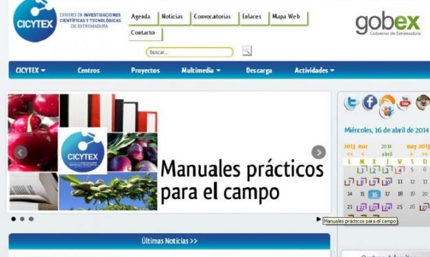 El Centro de Investigaciones Científicas de Extremadura  estrena página web para difundir su actividad