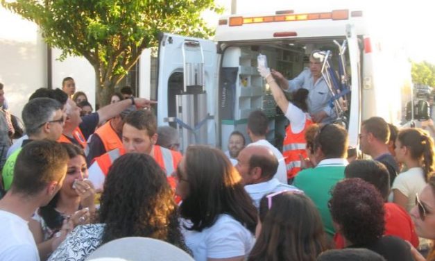 Un joven de Coria resulta herido por una cornada en los festejos taurinos de Rincón del Obispo