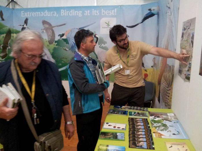 El Club Birding in Extremadura lleva por primera vez su oferta ornitológica a Italia