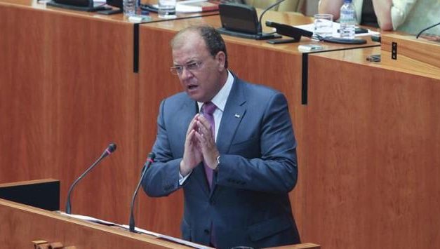 La moción de censura contra el presidente José Antonio Monago se debatirá el próximo miércoles