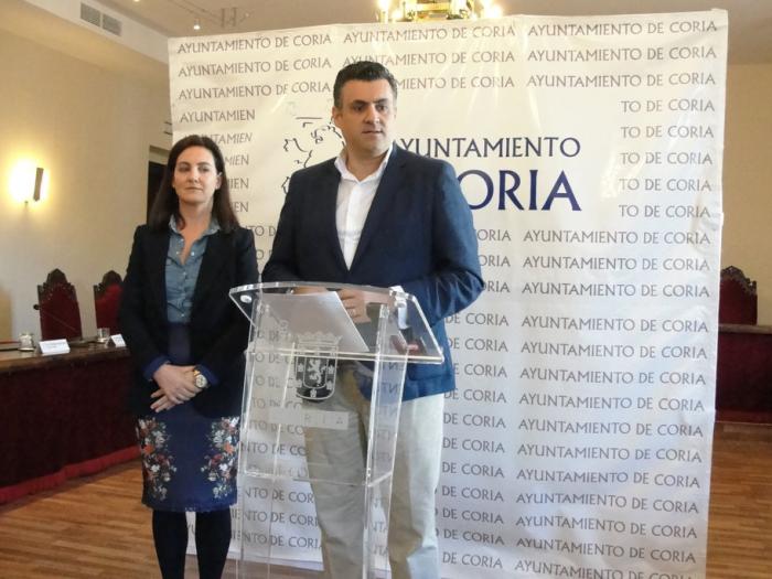Coria solicita al Gobierno de Extremadura financiación para el programa de formación «Coria 2014»