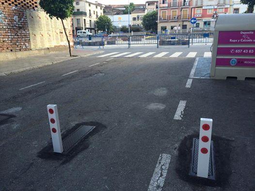 El Ayuntamiento de Coria implanta nuevos sistemas de regulación del tráfico para evitar el acceso de vehículos