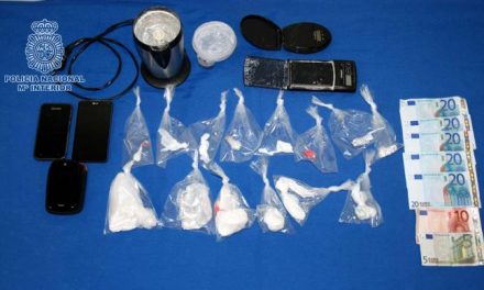Efectivos de la Policía Nacional desmantelan un «punto negro» de venta de cocaína en Mérida