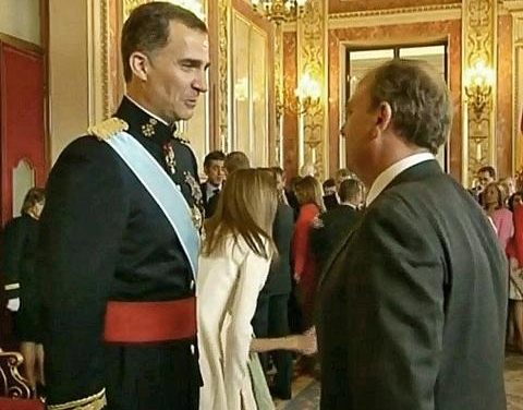 El presidente Monago reafirma el apoyo de Extremadura a Felipe VI en su proclamación