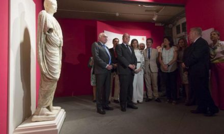 Monago inaugura la exposición Augusto y Emérita en el Museo Nacional Romano de Mérida