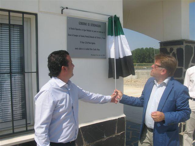 La planta de tratamiento de aguas residuales de Moraleja podrá dar servicio a 20.000 habitantes