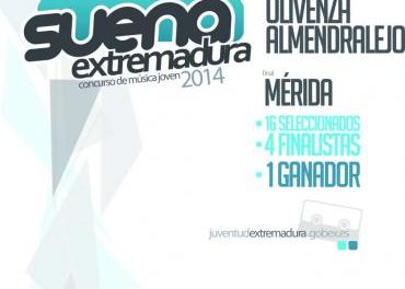 Seleccionados los 16 grupos extremeños y 6 DJs finalistas del III Concurso de Música Joven Suena Extremadura