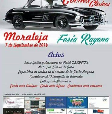 La XVIII Feria Rayana de Moraleja será escenario de una exposición de vehículos clásicos y de época