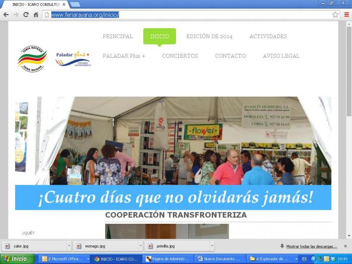 Profesionales, expositores y público disponen de una web oficial con la información más útil de la Feria Rayana